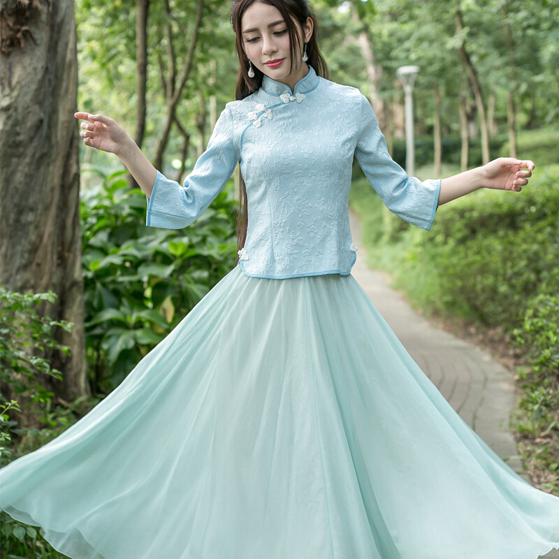 可爱美丽 飘逸 改良 休闲 古风淑女 汉服 (108).jpg